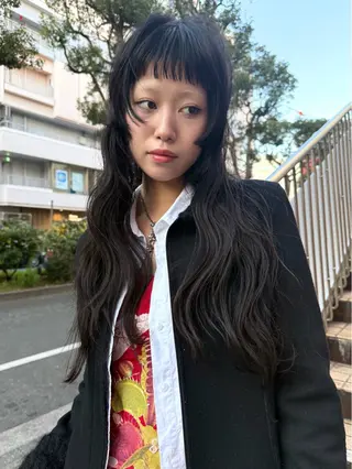 ロング レイヤーカット/ Riku🪐のヘアスタイル