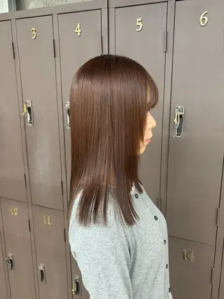 ロング 宮崎 わか菜/透明感カラーのヘアスタイル