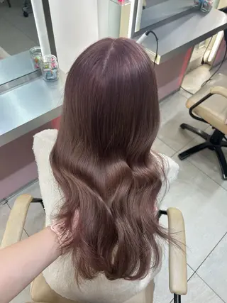 カラー Ami♡ ピンク/ラベンダーのヘアスタイル
