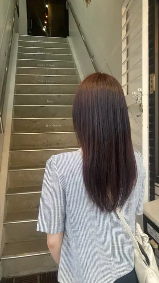 ロング F.O.F.所属・たかなみ りなのヘアスタイル