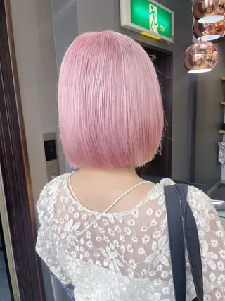 ショート カラー AiM エイム　韓国レイヤーのヘアスタイル