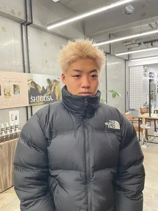 ショート カラー メンズ men's 特化 ✨ソウタのヘアスタイル