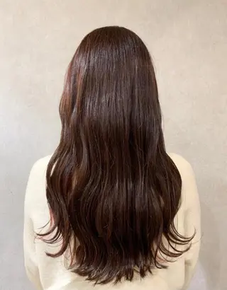 ロング カラー 似合わせカット/ 艶カラー/いらみなのヘアスタイル
