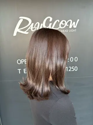 ミディアム RAYGLOW  by HEADLIGHT ひたちなか店所属・シンプルなデザイン/ 後藤健吾のヘアスタイル