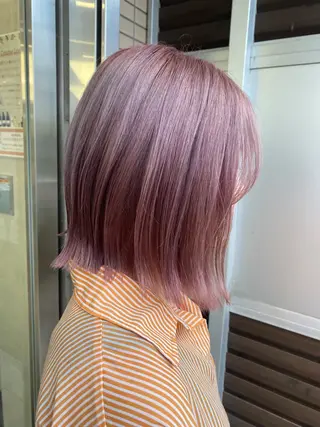 ミディアム カラー 🕶️佐藤 海李🐏のヘアスタイル