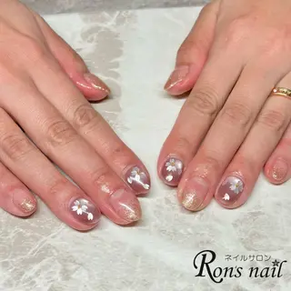 ネイル Ron's nail 笹岡のネイルデザイン