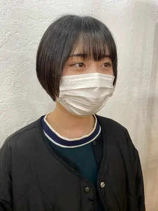 ショート パーマ、髪質改善 菊地美月のヘアスタイル