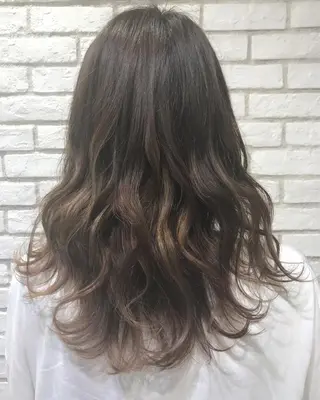 セミロング カラー Ash 戸田公園店のヘアスタイル