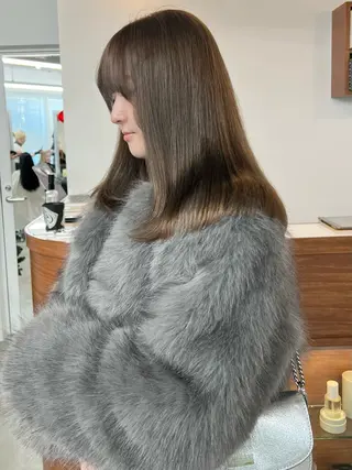 ロング カラー 小林 拓真のヘアスタイル