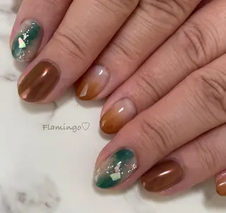 ネイル 40代からの爪を守る ×ケア重視サロン♡のネイルデザイン