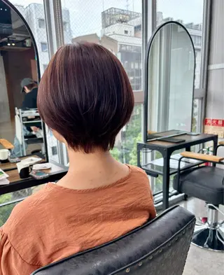 ショート 伊藤 優花のヘアスタイル