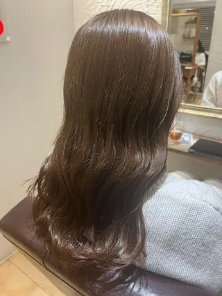 セミロング カラー 🌈透明感カラー🌈 🌟吉田祐介🌟のヘアスタイル