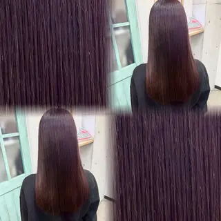 ロング カラー 髙橋 李里亜のヘアスタイル