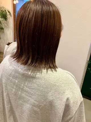 ミディアム 清水 美香のヘアスタイル