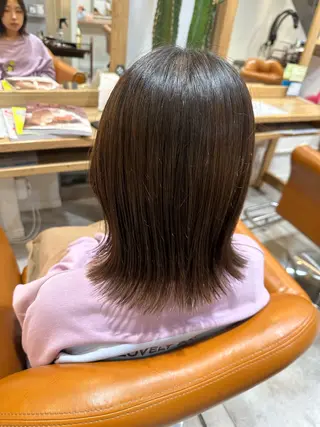 ミディアム desirbeaux 板垣鈴香のヘアスタイル