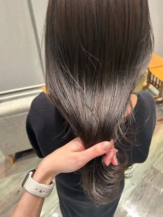 ロング カラー 透明感カラー k-twoういのヘアスタイル