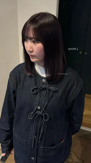 ミディアム ᵐⁱᵏⁱᵏᵒ / レイヤー★のヘアスタイル