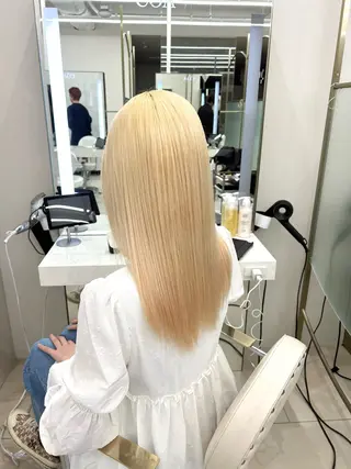 ロング 透明感カラー💗 ERINA🐰🎀のヘアスタイル
