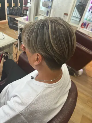 メンズ ハイーンカラー/外国 人風カラー/ミノリのヘアスタイル