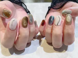 ネイル 舞田 苑香のネイルデザイン