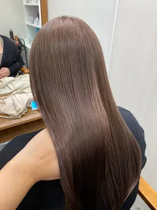 ロング カラー Carrefour OHANAのヘアスタイル