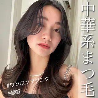 マツエク・マツパ 韓国ネイル🤍 イワサキ　リコ🍒のマツエク・マツパデザイン