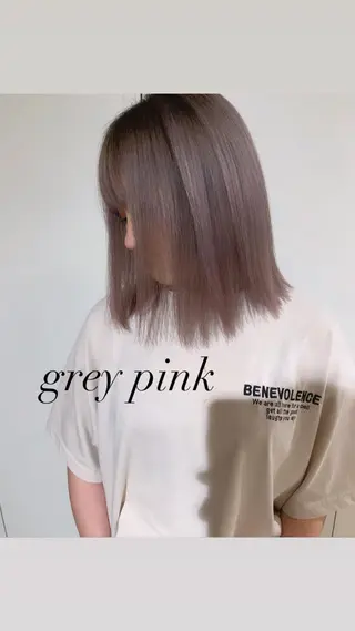 ショート カラー 韓国風/顔周りカット /髪質改善RYOTAのヘアスタイル