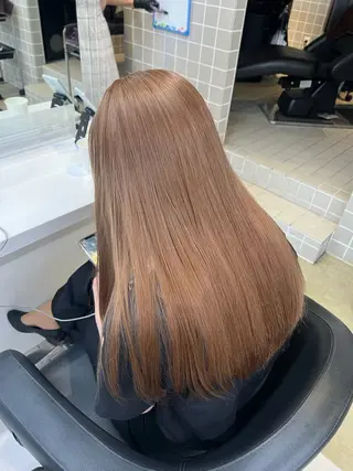 ロング カラー 🎀暖色/ラベンダー /paru🤍のヘアスタイル