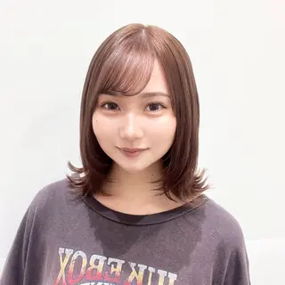 ショート カラー 💖暖色・ハイトーン 🐈みおり💖のヘアスタイル