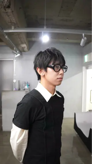 ショート カラー パーマ メンズ メンズ/ダブルカラー /パーマ/来栖慧💈のヘアスタイル