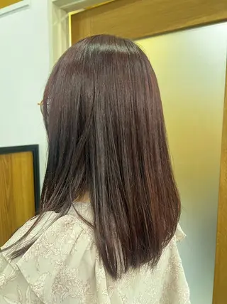 カラー トーンアップ🦢 ユメのヘアスタイル