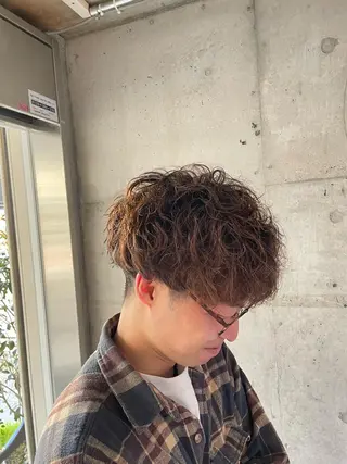 メンズ フリーランスシェアサロンルレイル所属・心斎橋/メンズ /ルレイル/地形真希のヘアスタイル