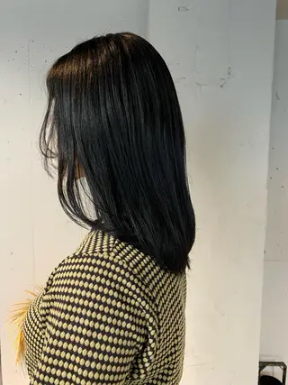 ミディアム カラー 艶髪/髪質改善/ MONSO山本のヘアスタイル
