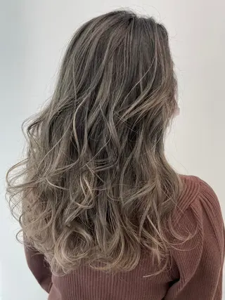 ロング カラー 【公式】amble luxe池袋東口♻️のヘアスタイル