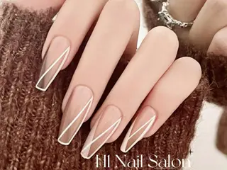 ロング H1 ネイル サロンのネイルデザイン