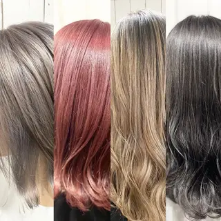 ミディアム カラー パーマ ヘアアレンジ RecheRche【池袋】所属・👑指名率No.1 👑坂口飛翔のヘアスタイル