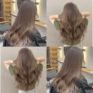 セミロング ✂︎透明感カラー特化 /日和優真✂︎のヘアスタイル