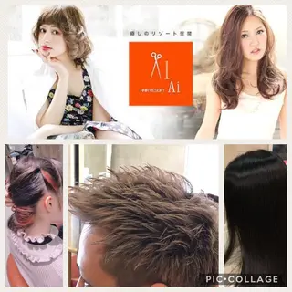 ロング メンズパーマ スペシャリスト大塚のヘアスタイル