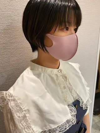 ショート 塩澤 榛奈のヘアスタイル