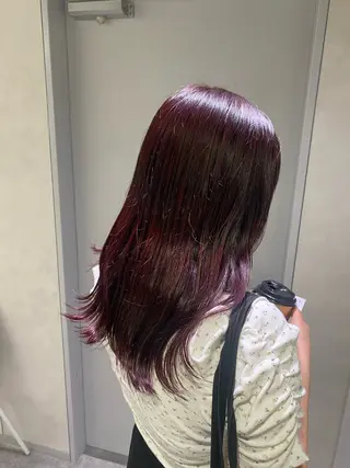 セミロング さよ 🌼西梅田美容室のヘアスタイル