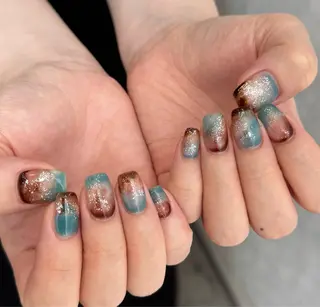 ネイル GRANDE大須 Cecil💜のネイルデザイン