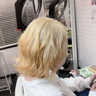 ショート カラー ヘアアレンジ Kimura Shinyaのヘアスタイル
