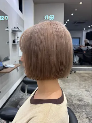 ミディアム 🌈ハイトーンカラー ⋆˚ʚɞにいな🌈のヘアスタイル