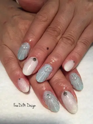 ネイル ＦreeDoＭ   Design所属・W KUMIのネイルデザイン