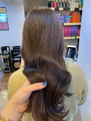 ロング カラー 🥣 hashi 🛋️のヘアスタイル