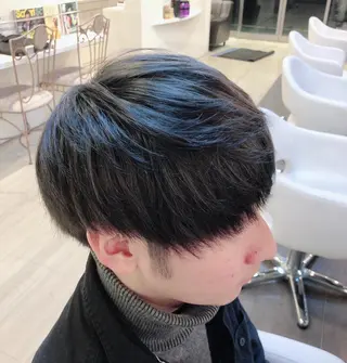 カラー 縮毛矯正　野口 恵のヘアスタイル