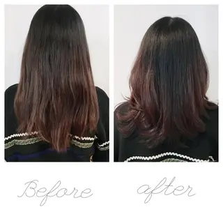 セミロング 【今だけブリーチ 限定価格💕】すみのヘアスタイル