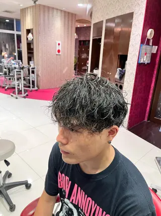 パーマ 12月空きあり 上野颯太のヘアスタイル