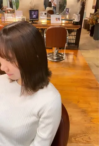ミディアム ayaka |トレンドヘアのヘアスタイル
