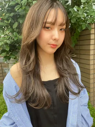 ロング カラー 松尾太樹 【pia】福岡美容室のヘアスタイル